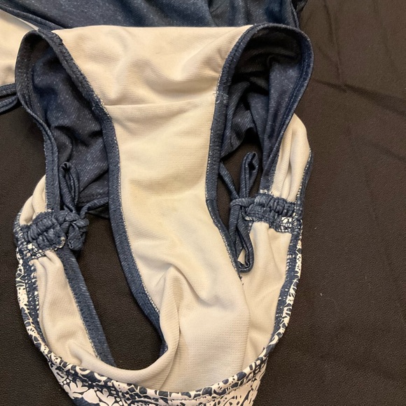 GUESS denim and lace look tankini - Picture 6 of 7